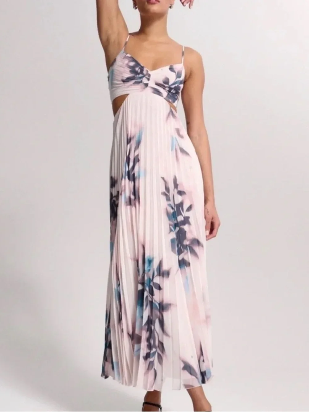 ✨(NWT) The A&F Giselle Babydoll Maxi Dress - XS Petite